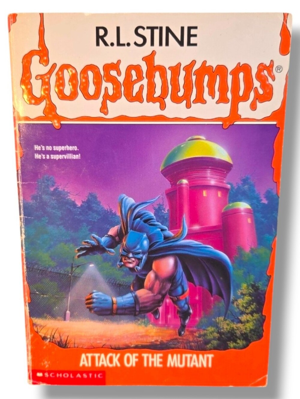 Goosebumps “Attack of the Mutant” #25  R.L. Stine First Print Vintage Horror